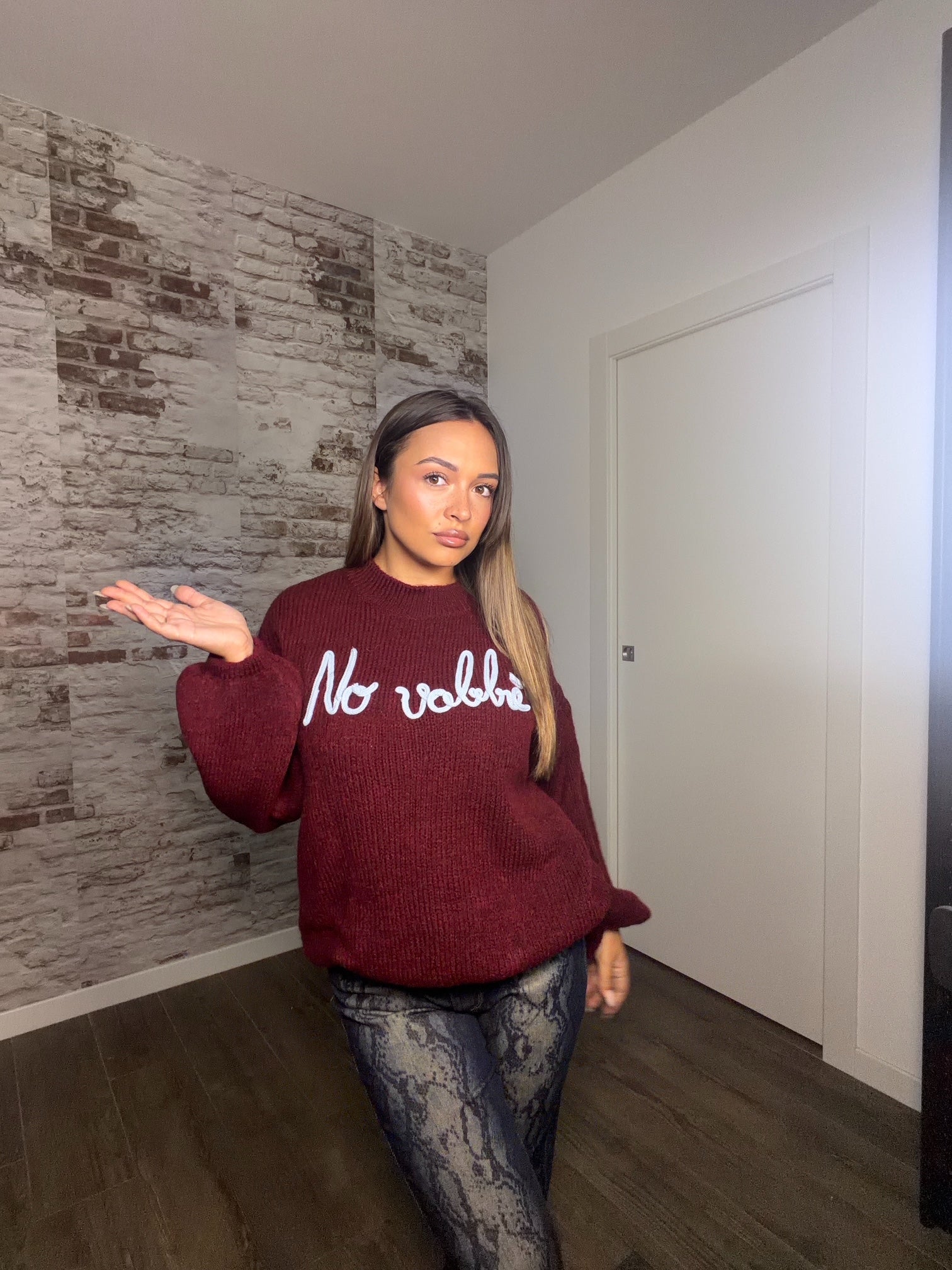 Maglione "No vabbè"