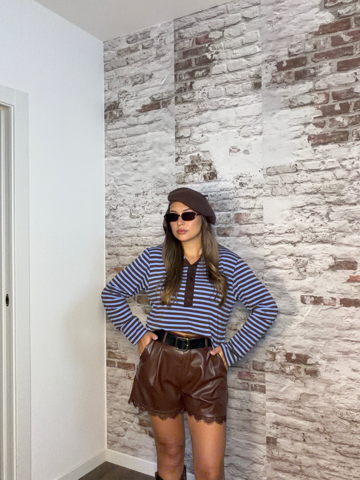 Pantaloncini Ecopelle